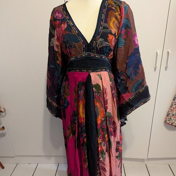 Farm Rio Maxi Kimono Dress - Picture 1 of 11
